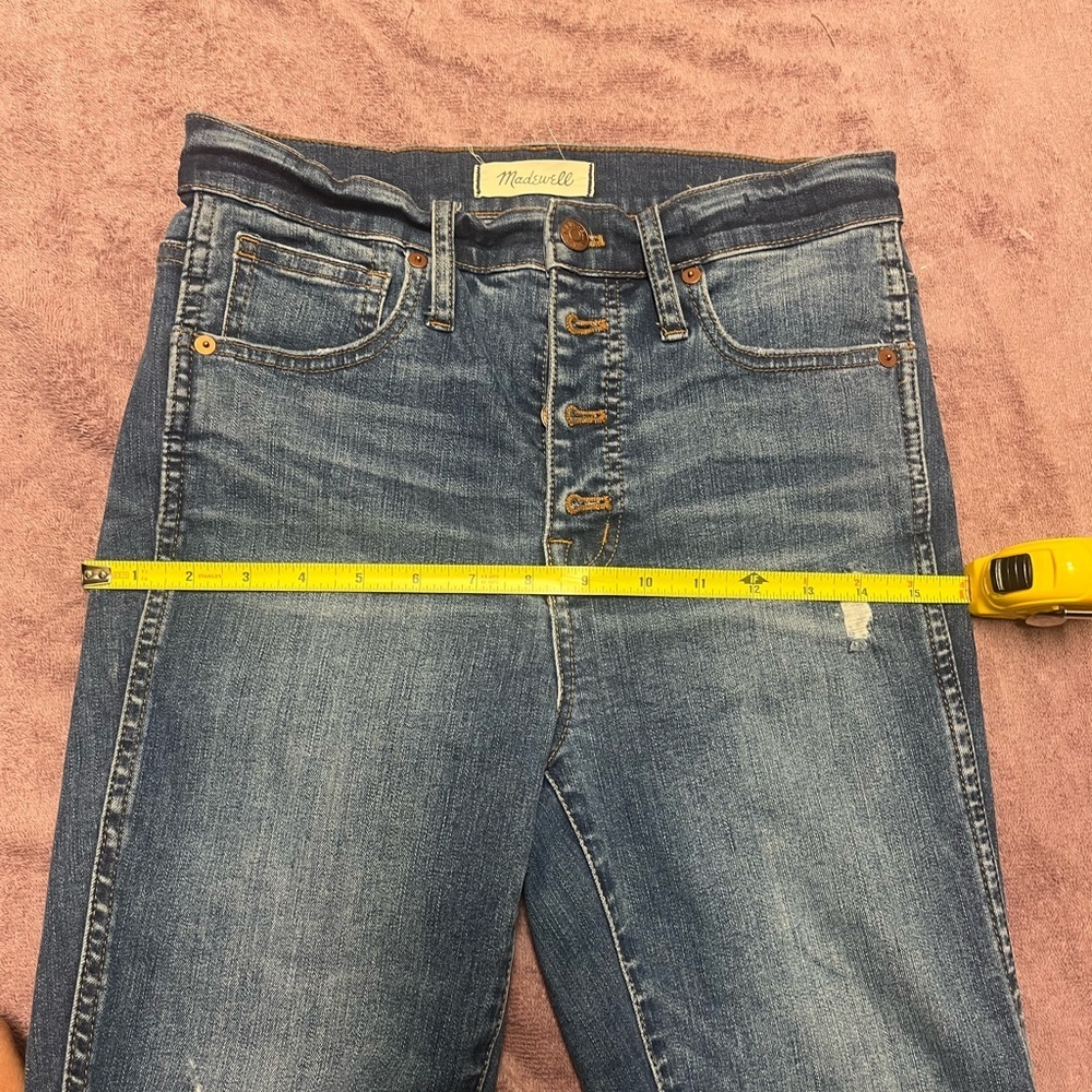 Madewell Women's Blue Jeans - Picture 12 of 14